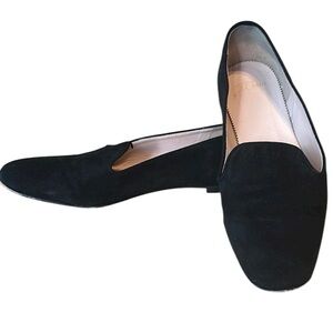 J. Crew Black Loafers Sleek Slip-On Design size 8